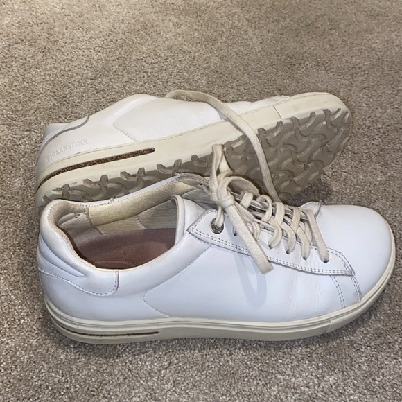 Birkenstock Bend Low White Leather Sneakers Euro 39 / US 8-8.5 - Picture 9 of 9